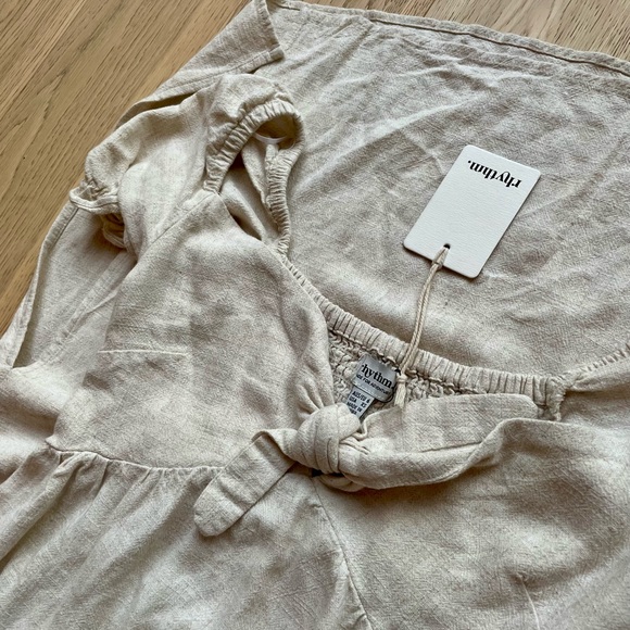 Linen Midi Dress - Picture 6 of 8